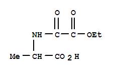 Structure of ALANINE,N-(ETHOXYOXOACETYL)-