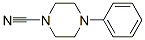 Structure of 1-Piperazinecarbonitrile,4-phenyl-