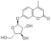 Structure of 4-METHYLUMBELLIFERYL ALPHA-L-ARABINOFURANOSIDE