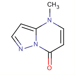 Structure of Pyrazolo[1,5-a]pyrimidin-7(4H)-one, 4-methyl-