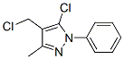 Structure of 5-CHLORO-4-(CHLOROMETHYL)-3-METHYL-1-PHENYL-1H-PYRAZOLE