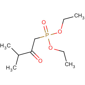 Phosphonic acid, (3-methyl-2-oxobutyl)-, diethyl ester结构式