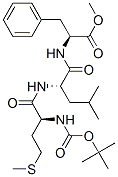 Structure of tert-butyloxycarbonyl-methionyl-leucyl-phenylalanine methyl ester