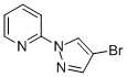 Structure of 2-(4-BROMO-1H-PYRAZOL-1-YL)PYRIDINE