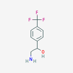 Structure of Benzenemethanol, a-(aminomethyl)-4-(trifluoromethyl)-