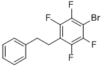 Structure of 2,3,5,6-TETRAFLUORODIBENZYLBROMIDE