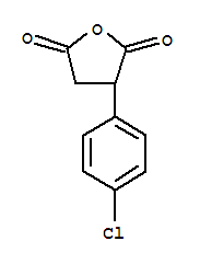Structure of 3-(4-chlorophenyl)dihydrofuran-2,5-dione