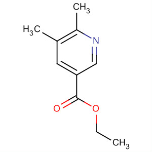 3-pyridinecarboxylic acid, 5,6-dimethyl-, ethyl ester结构式