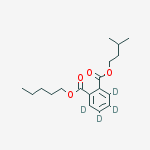 Isopentyl Pentyl Phthalate结构式