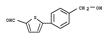 Structure of 2-(3-Hydroxymethylphenyl)thiophene-3-carboxylic acid