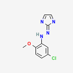 2-[(5-Chloro-2-Methoxyphenyl)Azo]-1h-Imidazole结构式