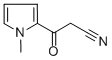 Structure of 3-(1-METHYL-1H-PYRROL-2-YL)-3-OXOPROPANENITRILE