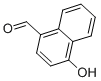 Chemical structure of 4-Hydroxy-1-naphthaldehyde