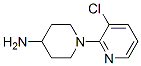 Structure of 1-(3-CHLOROPYRIDIN-2-YL)PIPERIDIN-4-AMINE