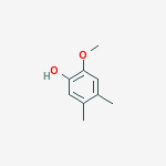 2-Methoxy-4,5-dimethylphenol结构式