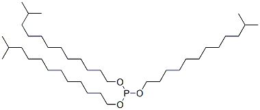 Structure of triisotridecyl phosphite