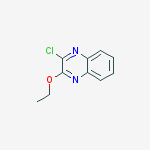 Quinoxaline, 2-chloro-3-ethoxy-结构式