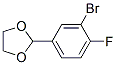 Structure of 2-(3-Bromo-4-fluorophenyl)-1,3-dioxolane