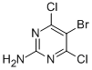 Structure of 5-BROMO-4,6-DICHLOROPYRIMIDIN-2-AMINE