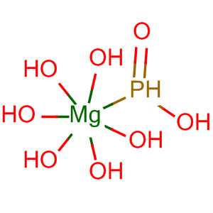 Phosphinic acid, magnesium salt, hexahydrate结构式