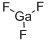 Structure of GALLIUM(III) FLUORIDE