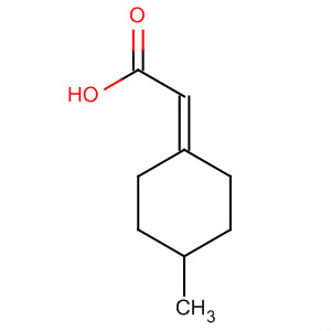 Acetic acid, (4-methylcyclohexylidene)-结构式