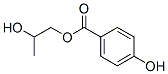 Structure of 4-Hydroxybenzoic acid 2-hydroxypropyl ester
