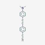Structure of 4-[2-(4-ethynylphenyl)ethynyl]-N,N-dimethylaniline