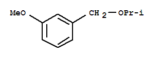 Structure of Benzene,1-methoxy-3-[(1-methylethoxy)methyl]-