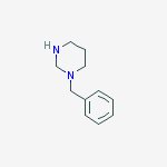 Structure of 1-benzyl-hexahydropyrimidine