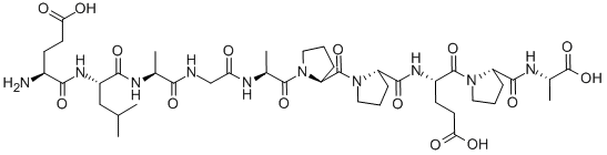 BETA-LIPOTROPIN (1-10) (PORCINE)结构式