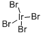 Structure of IRIDIUM TETRABROMIDE