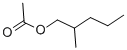 Structure of ACETIC ACID 2-METHYLPENTYL ESTER