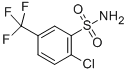 2-CHLORO-5-TRIFLUOROMETHYL-BENZENESULFONAMIDE结构式