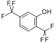 Structure of 2,5-BIS(TRIFLUOROMETHYL)PHENOL
