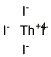 Structure of THORIUM IODIDE