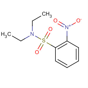 Benzenesulfonamide, N,N-diethyl-2-nitro-结构式