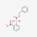 N-(苄氧基)-2-硝基苯磺酰胺结构式