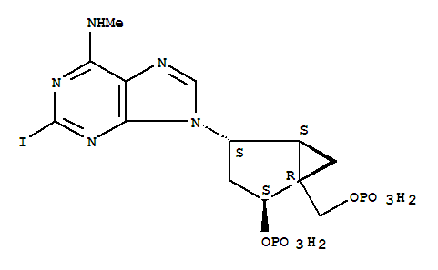 Structure of MRS 2500 TETRAAMMONIUM SALT