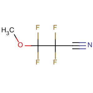 Propanenitrile, 2,2,3,3-tetrafluoro-3-methoxy-结构式