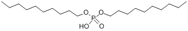 Structure of PHOSPHORIC ACID DI-N-DECYL ESTER