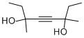 Structure of 3,6-DIMETHYL-4-OCTYN-3,6-DIOL