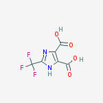 Structure of 2-(Trifluoromethyl)-1H-imidazole-4,5-dicarboxylic acid