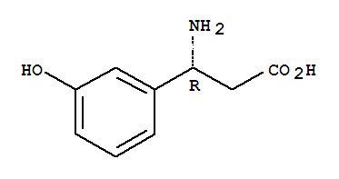 Structure of (R)-3-Amino-3-(3-hydroxy-phenyl)-propionic acid