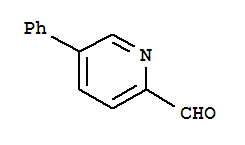 5-PHENYLPYRIDINE-2-CARBALDEHYDE结构式