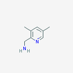 Structure of (3,5-dimethylpyridin-2-yl)methanamine