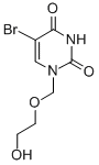 Structure of 5-BROMO-1-(2-HYDROXY-ETHOXYMETHYL)-1H-PYRIMIDINE-2,4-DIONE