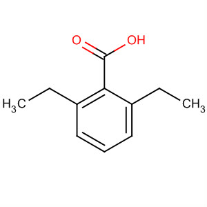 Benzoic acid, 2,6-diethyl-结构式