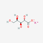 D-LYXONIC ACID POTASSIUM SALT结构式