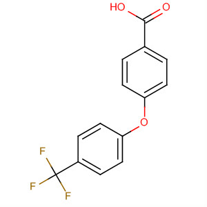 4-(4-三氟甲基苯氧基)苯甲酸结构式